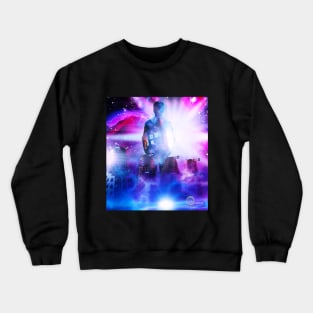 Time and space the 10th Doctor and Daleks Crewneck Sweatshirt
